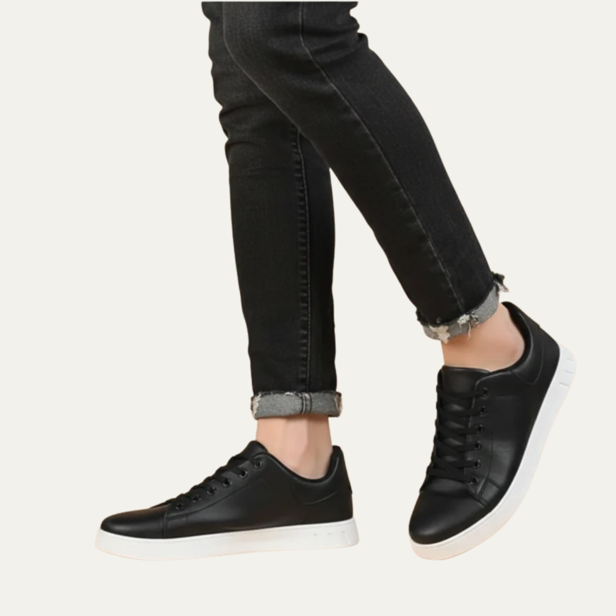 The Reggio Men’s Leather Trainers