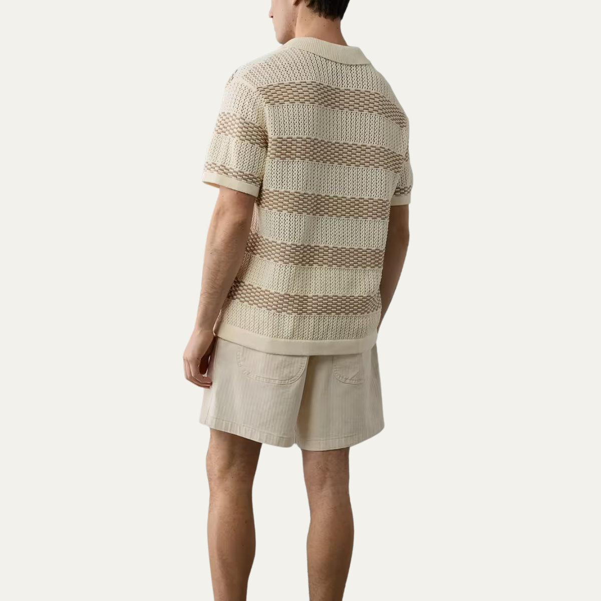 The Sorrento Men’s Short Sleeve Knit Polo Shirt