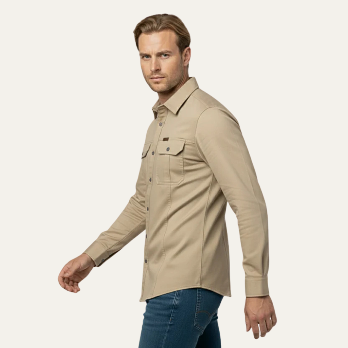 The Milano Men’s Casual Long Sleeve Shirt