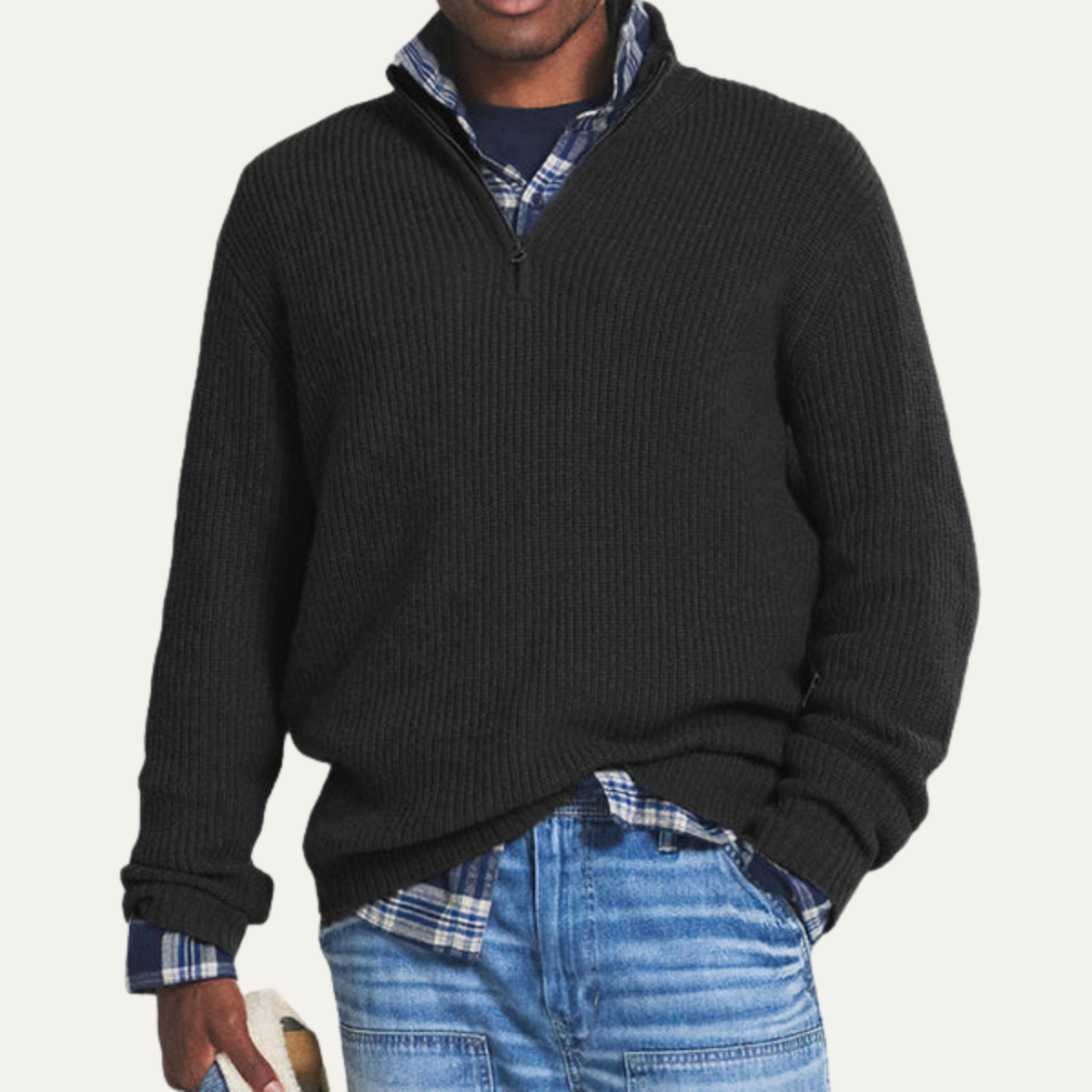 Men’s Casual Warm Knitted Jumper