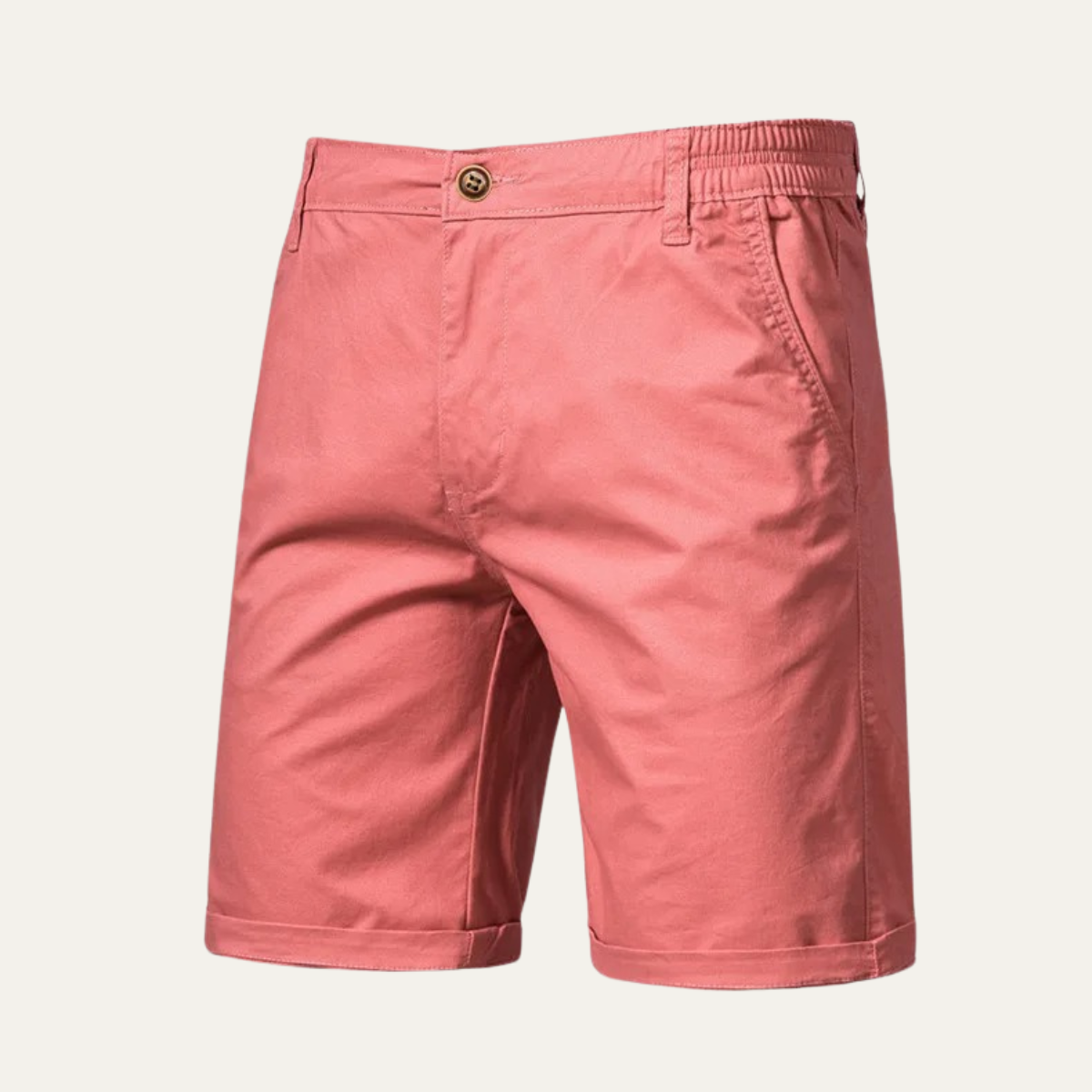 Men’s Summer Chino Shorts – Cotton Stretch Stylish Beach Shorts
