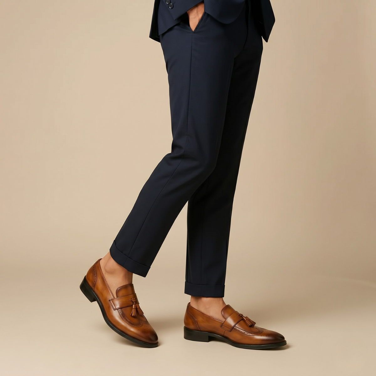 The Viareggio Men’s Leather Tassel Loafer