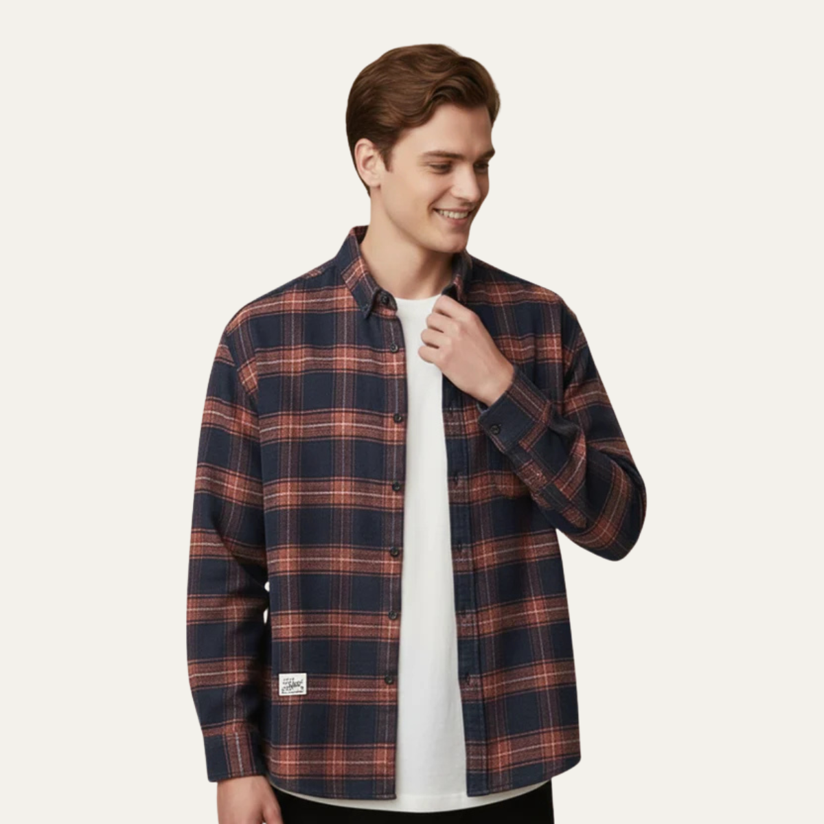 The Como Men’s Plaid Overshirt Jacket