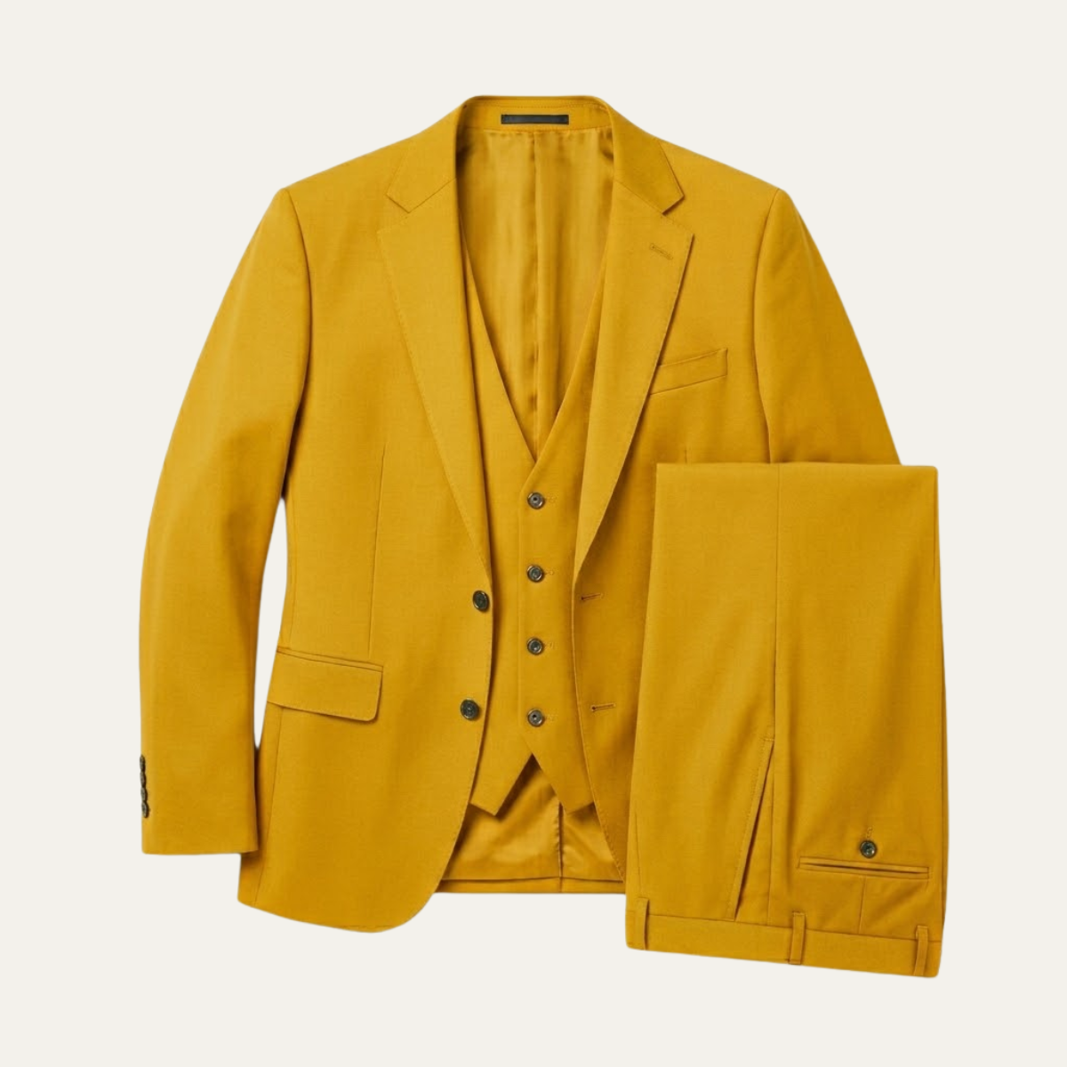 The Montalcino Men’s Luxury 3 Piece Set - Jacket, Gilet & Trousers