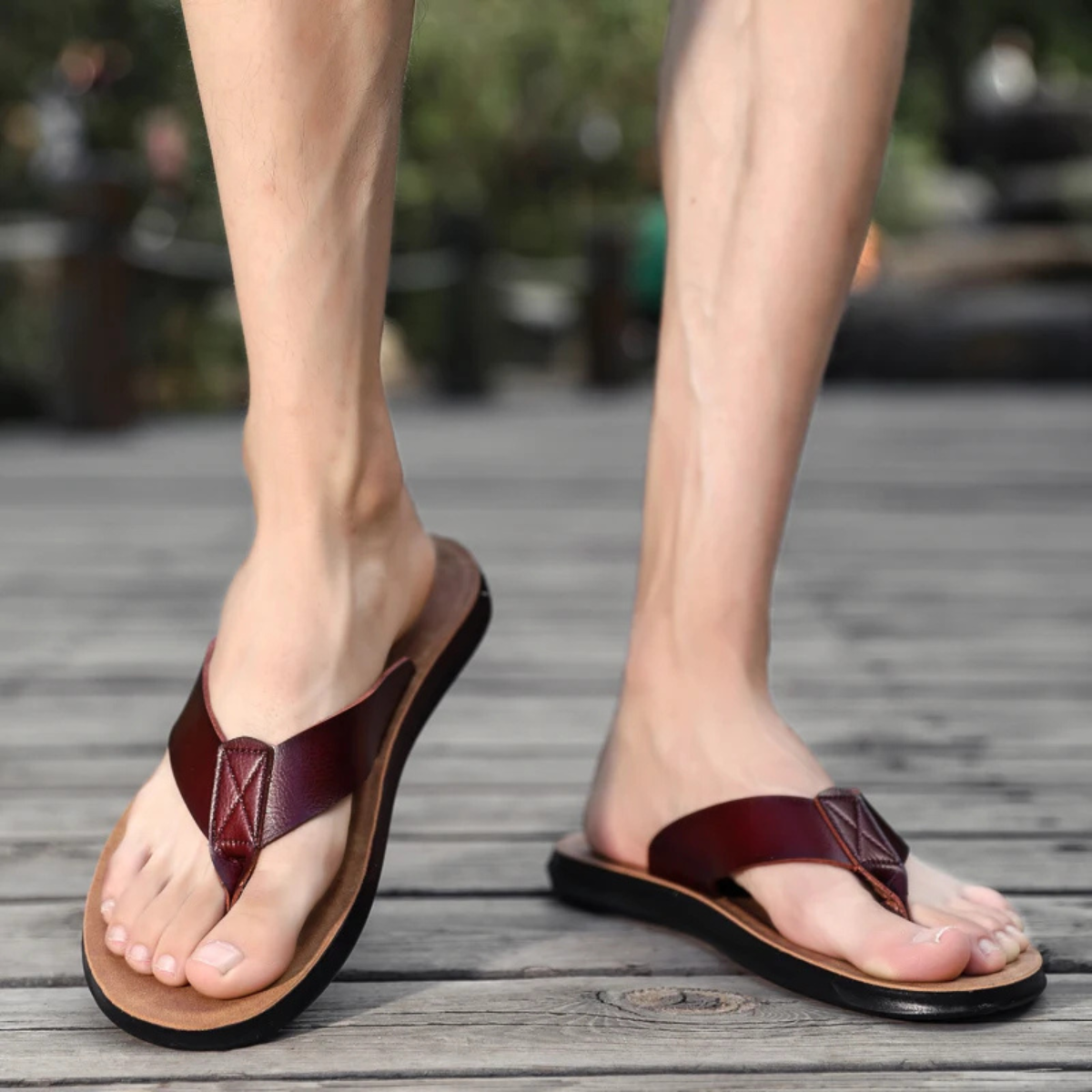 The Penzance Men’s Casual Flip Flop Sandals
