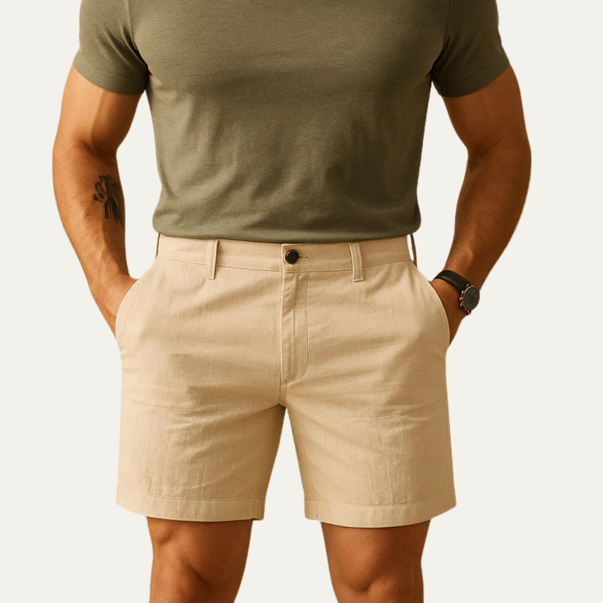 The Desenzano Men's Casual Summer Shorts