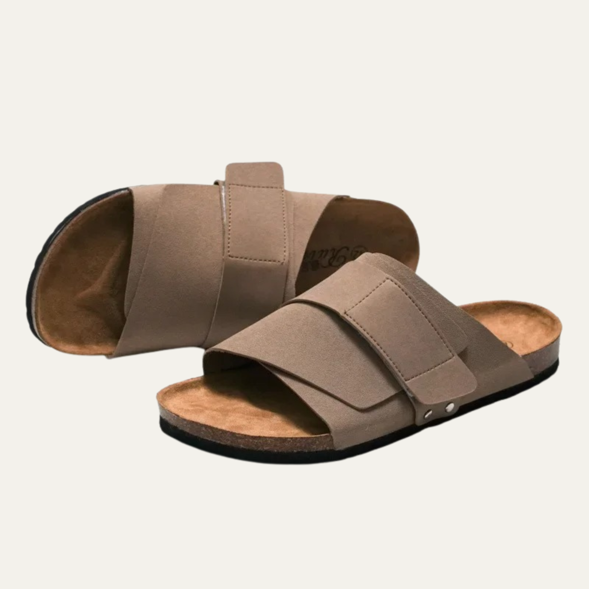 The Canterbury Men’s Cork Footbed Slide Sandals