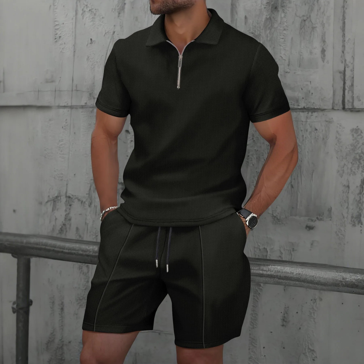 The Holkham Men’s Lightweight Linen Drawstring Shorts