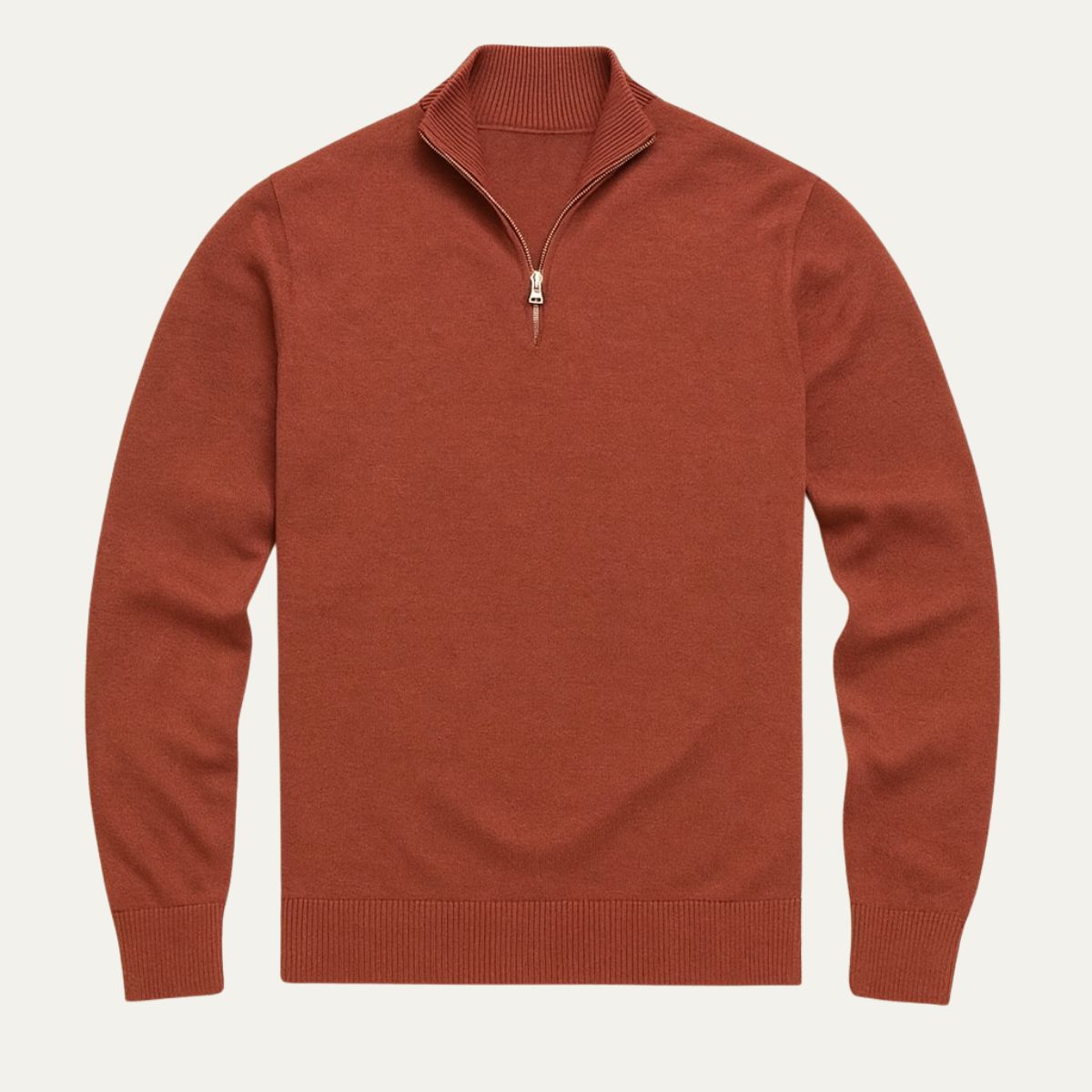 Modern Quarter Zip Jumper for Men