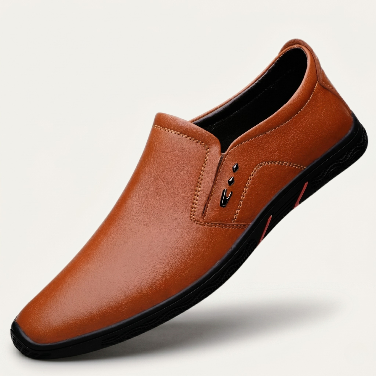 The Portsmouth Men’s Mocassin Slip On Casual Dress Shoes