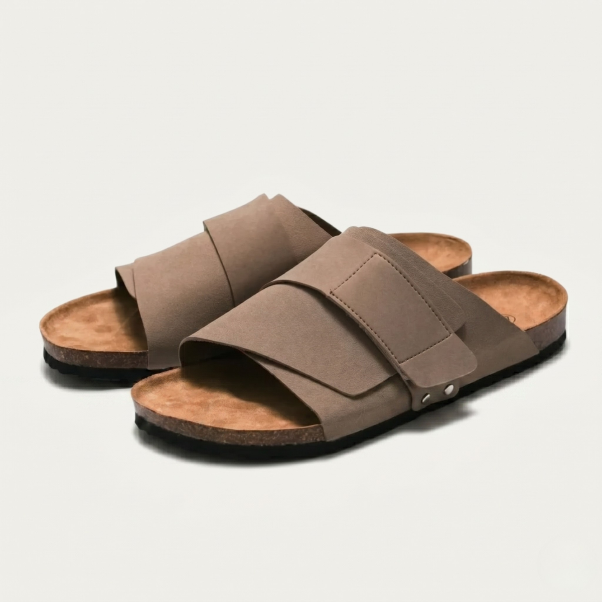 The Canterbury Men’s Cork Footbed Slide Sandals