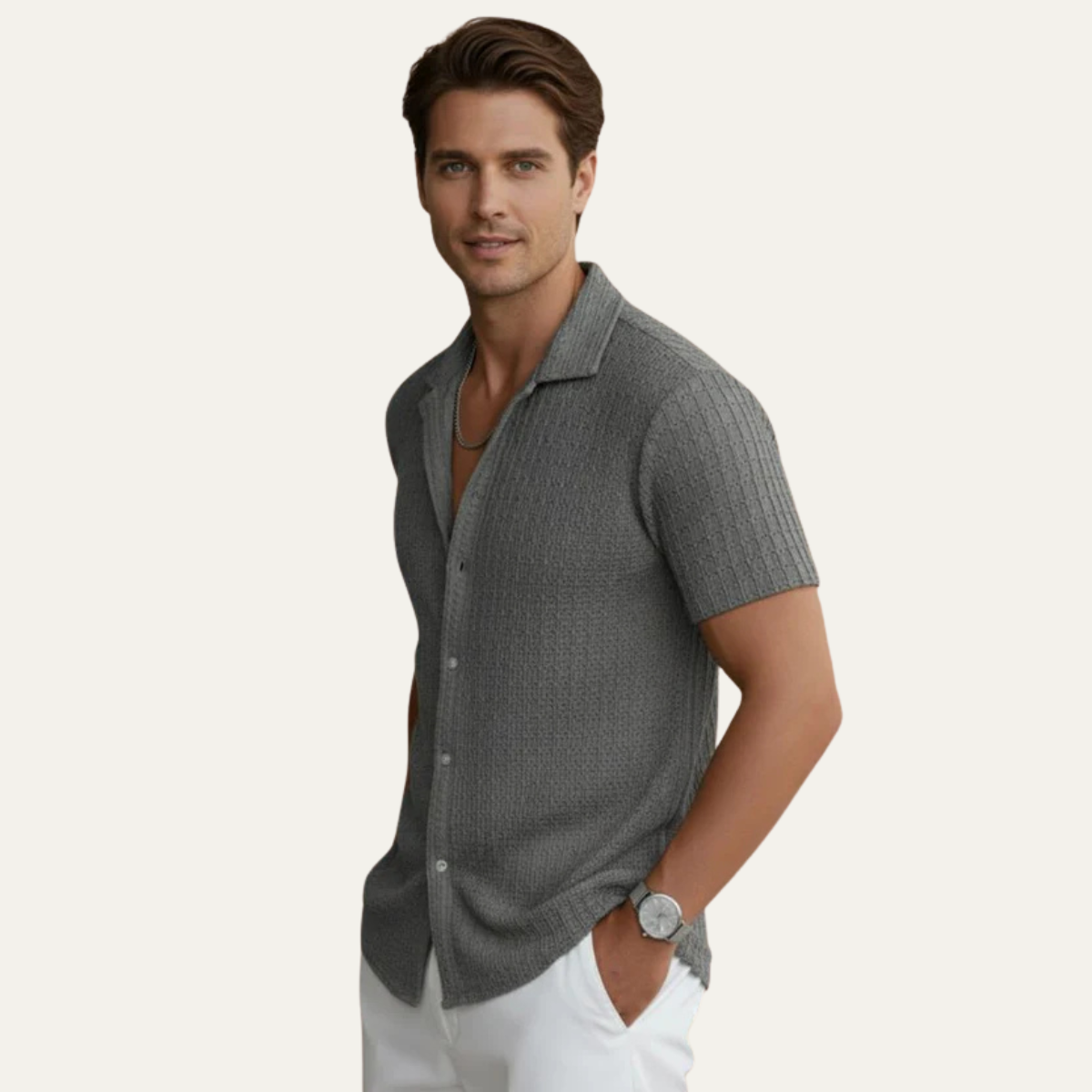 The Ferrara Men’s Summer Casual Shirt