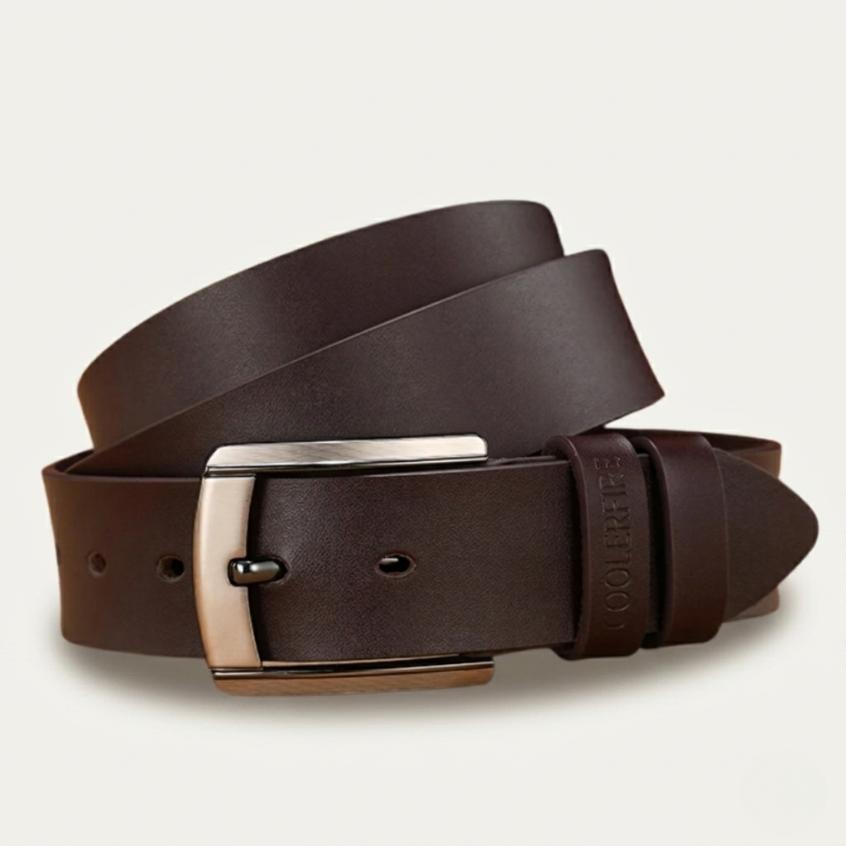 Men’s Casual Belt with Metal Pin Buckle