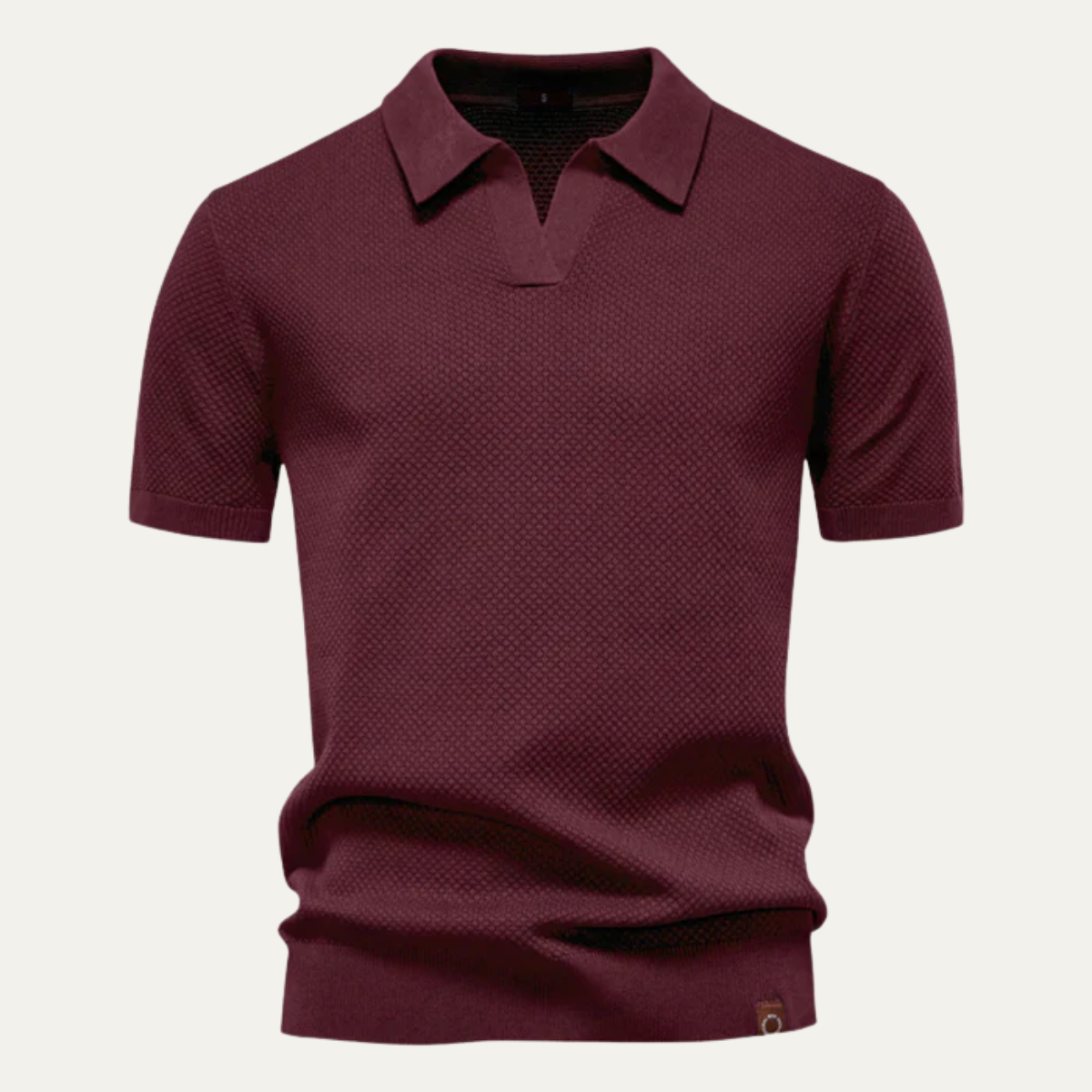 The Cortina Men’s Trendy Textured Polo Shirt