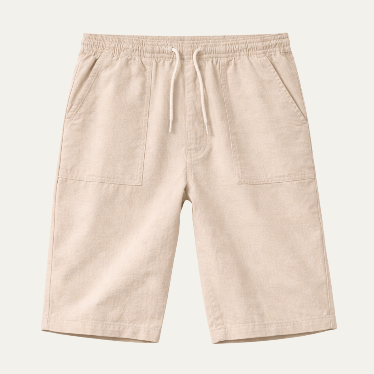 The Ischia Men’s 3/4 Elastic Waist Trendy Drawstring Shorts