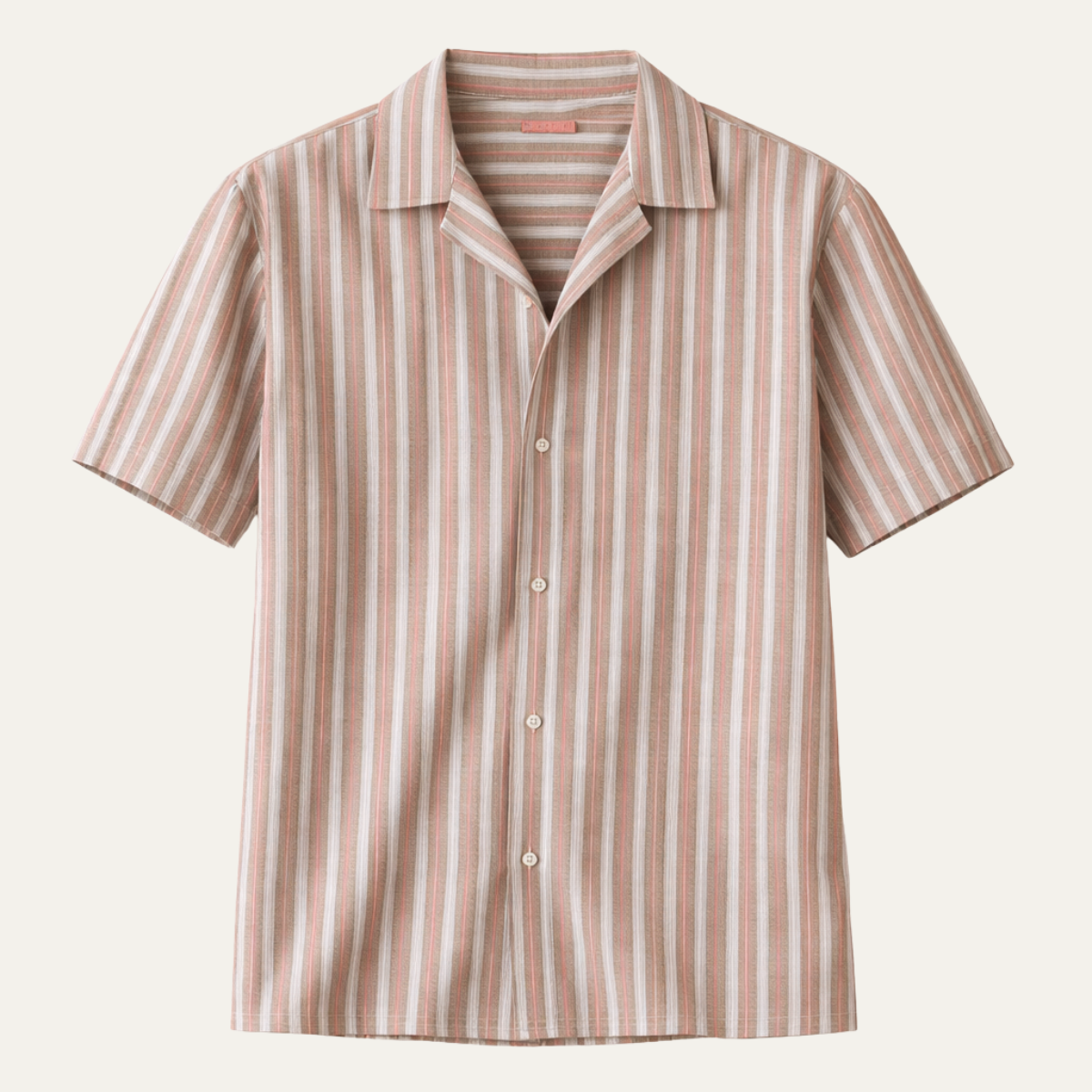 The Stirling Men’s Casual Striped Button Up Shirt