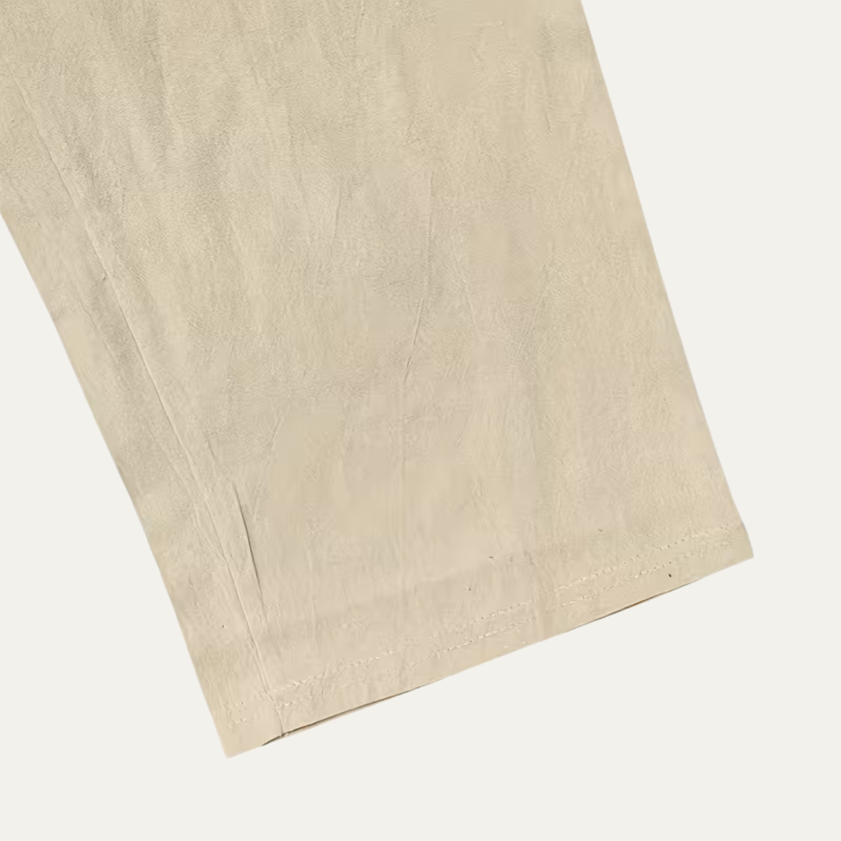The Circular Quay Men’s Casual Trousers Elastic Waist Loose Fit Linen Trousers