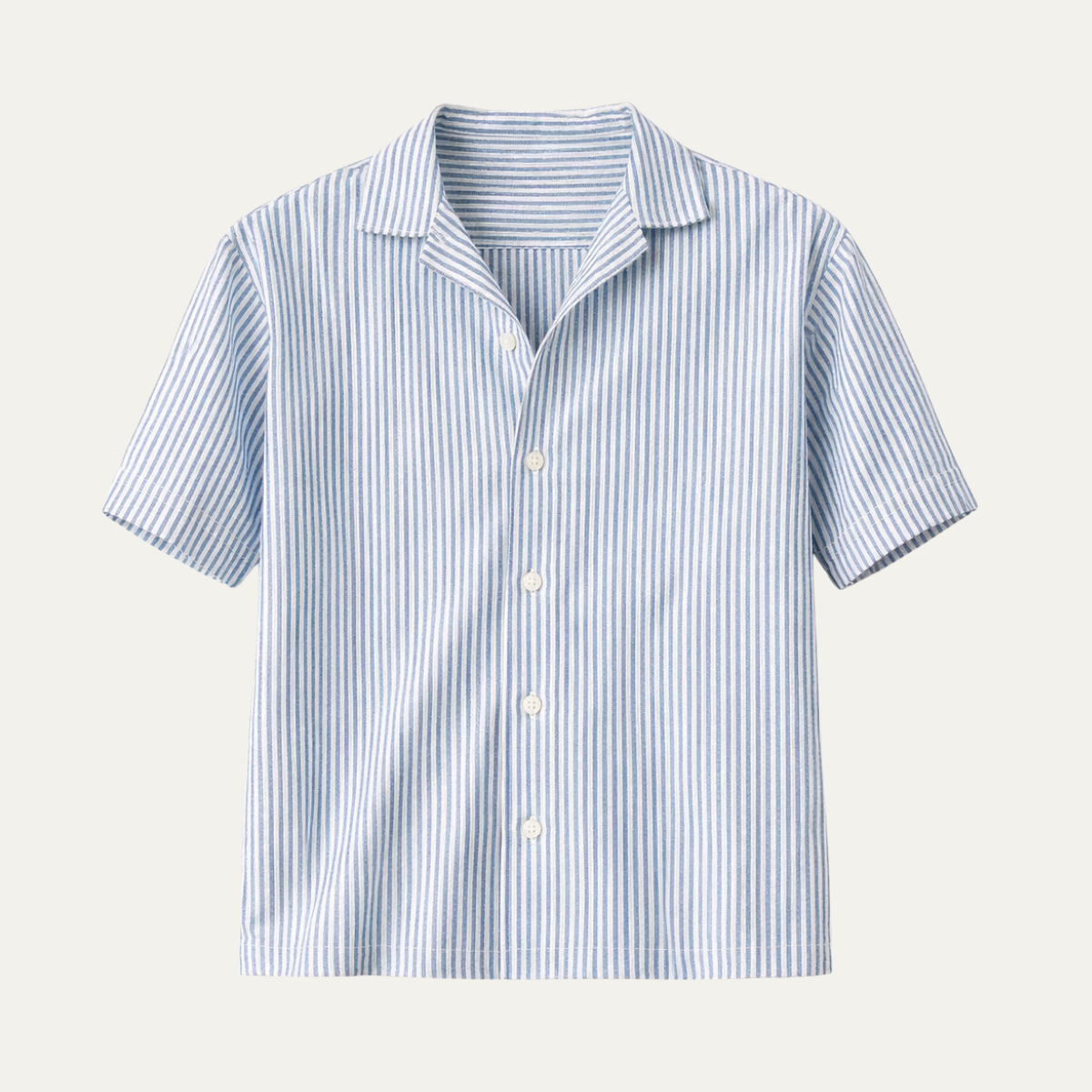 The Portree Men’s Lightweight Striped Button Up Shirt