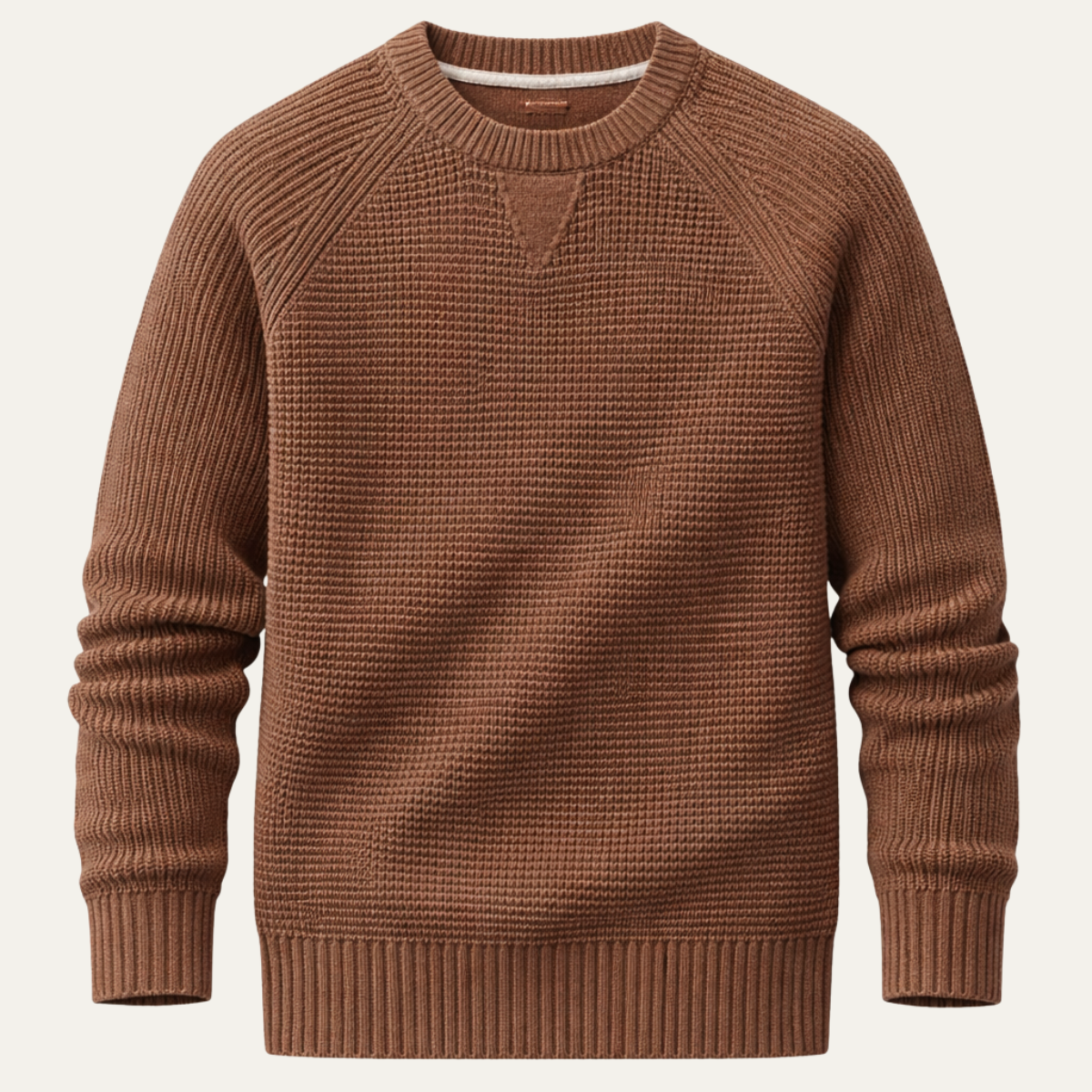 Men's Comfortable Knitted Cotton Jumper