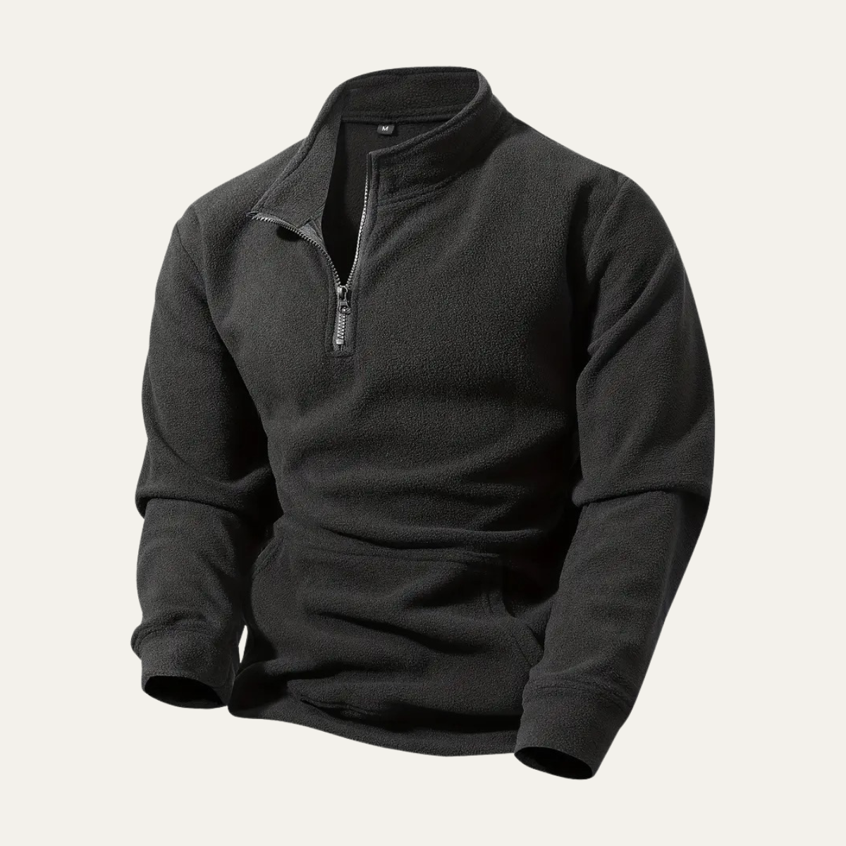 Men's Casual Half Zip Sherpa Pullover