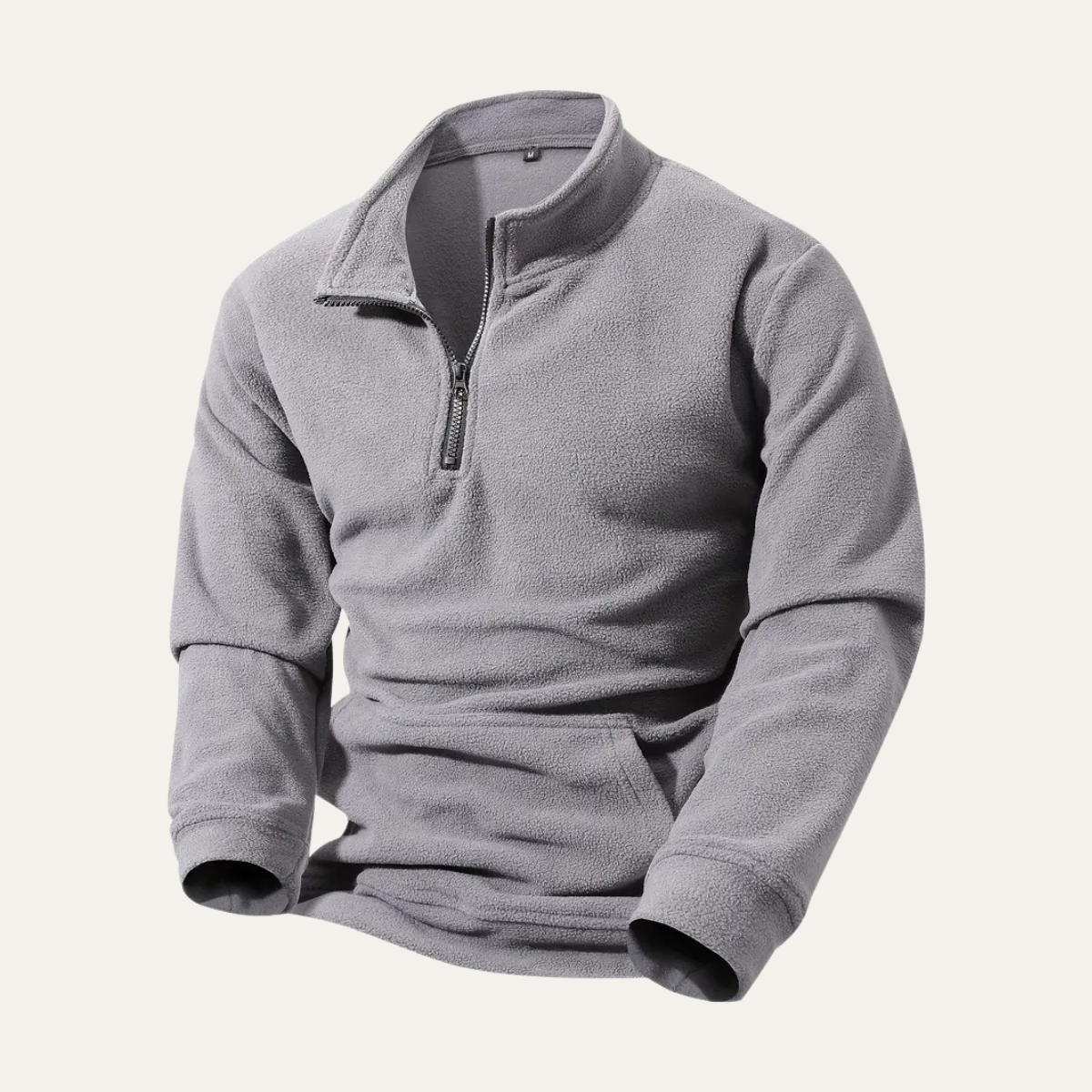 Men's Casual Half Zip Sherpa Pullover