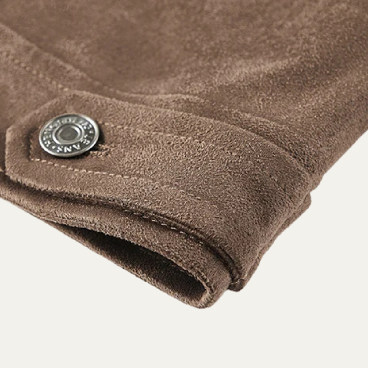 Men’s Casual Suede Cargo Jacket