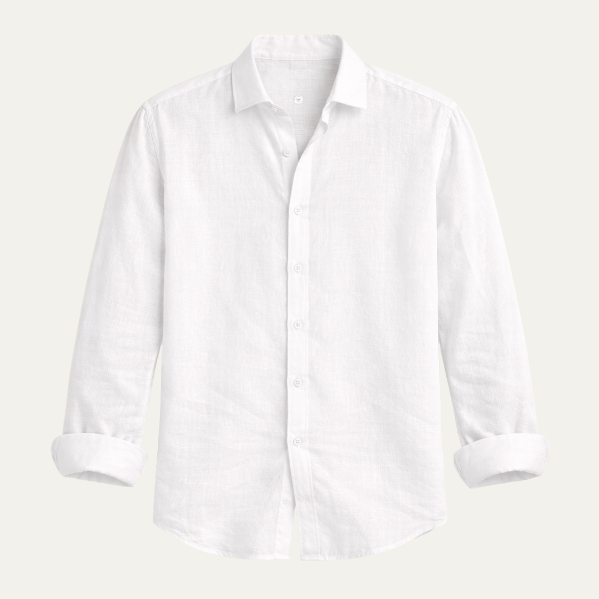 The Tuscania Men’s Casual Lightweight Button-Up Linen Shirt