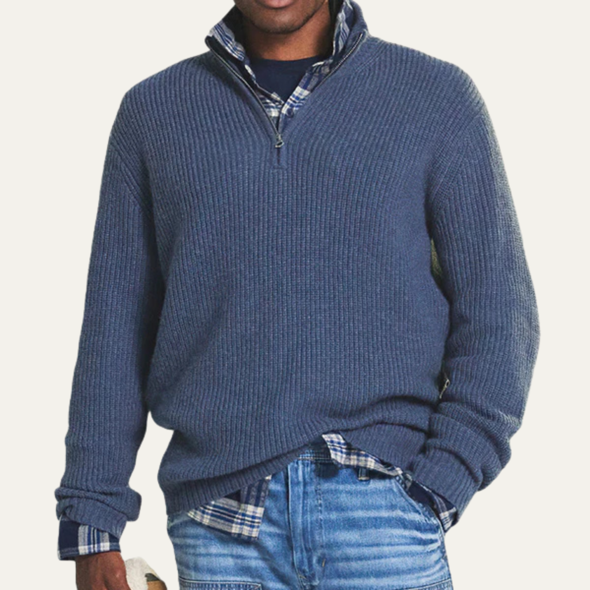 Men’s Casual Warm Knitted Jumper