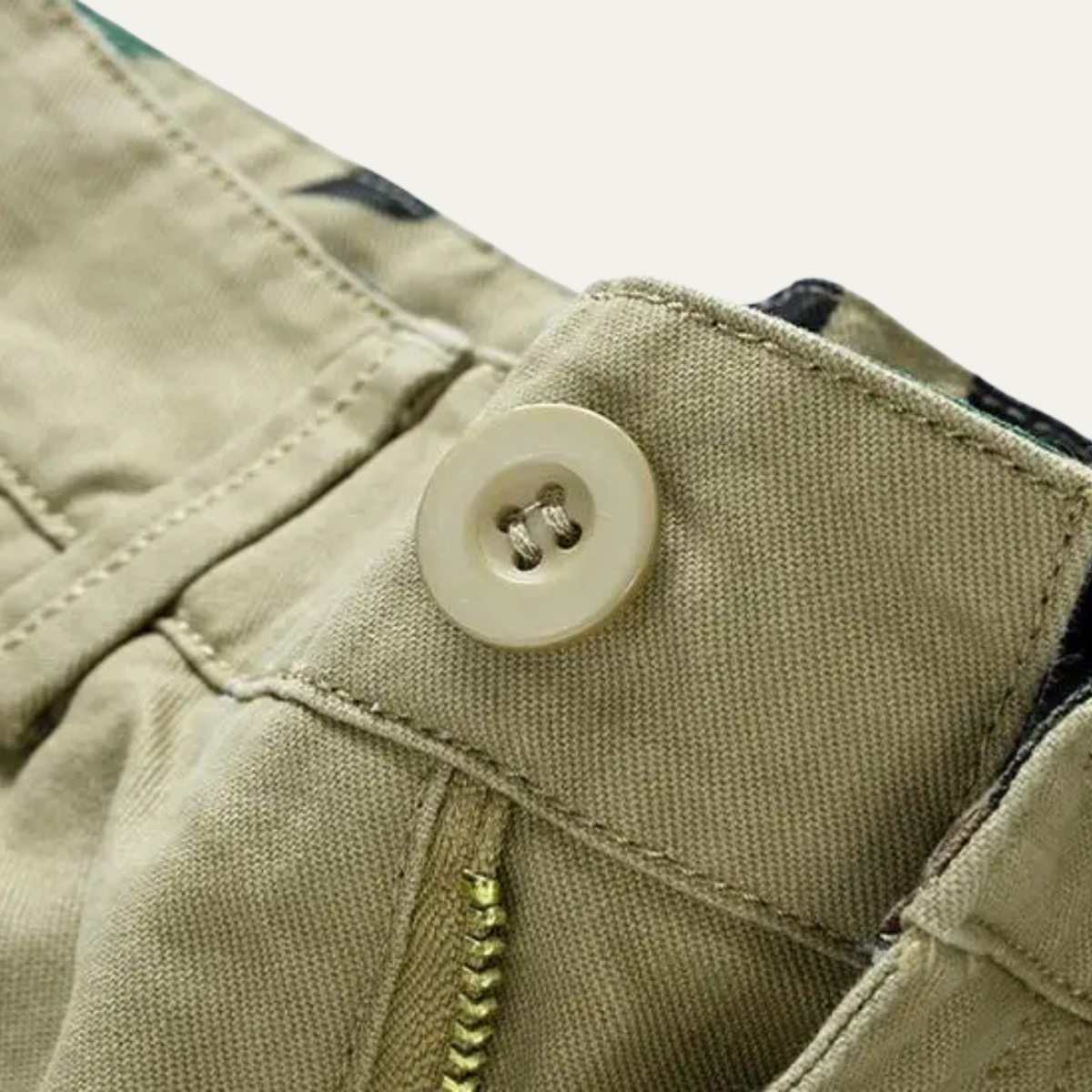 The York Men’s 100% Cotton Cargo Shorts with Side Pockets