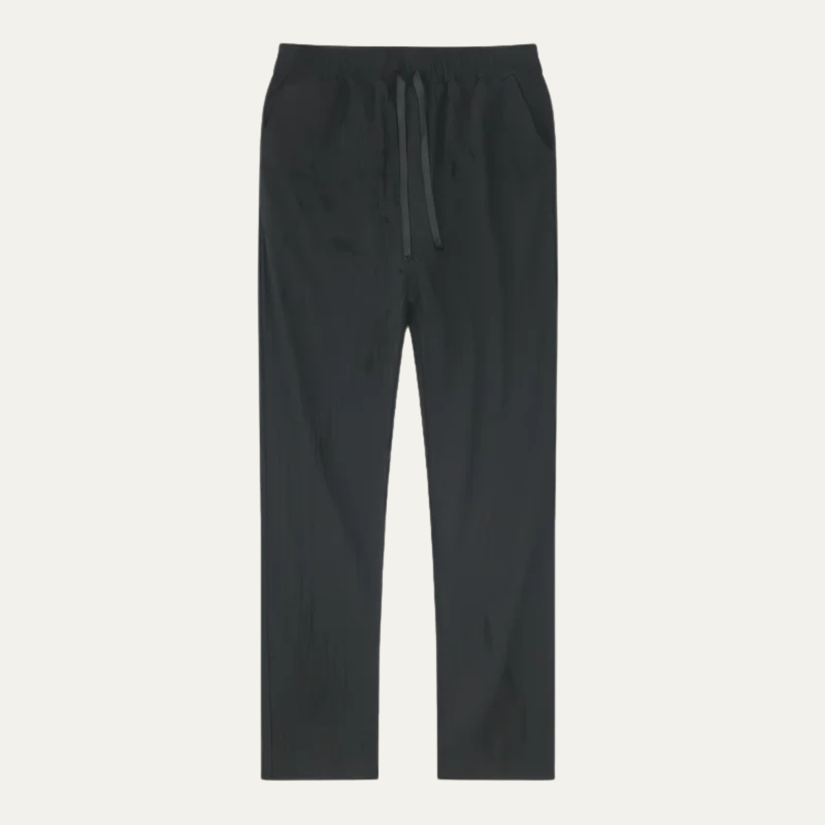 The McLean Men’s Casual Lightweight Linen Trousers – Black