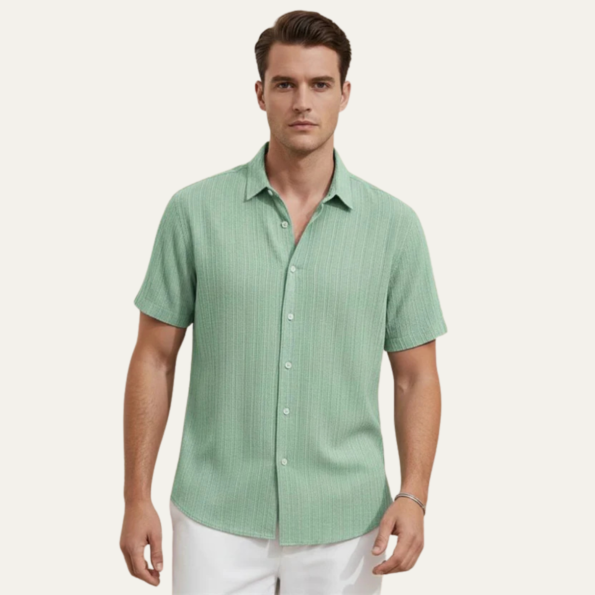 The Forlì Men’s Lightweight Button Up Shirt