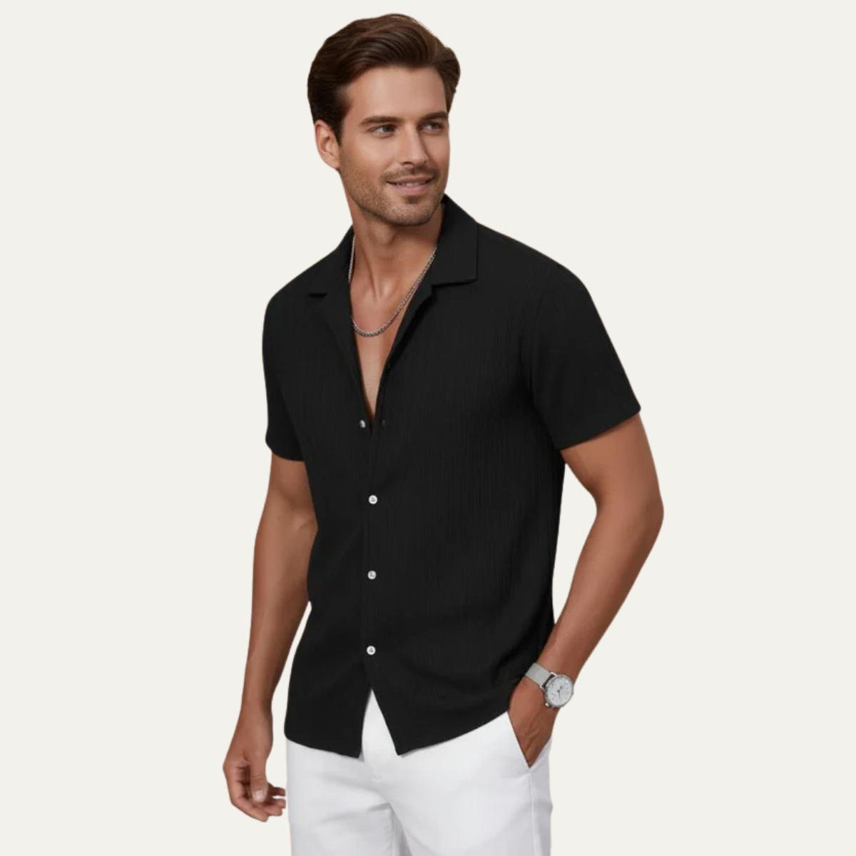 The Bologna Men’s Summer Casual Shirt