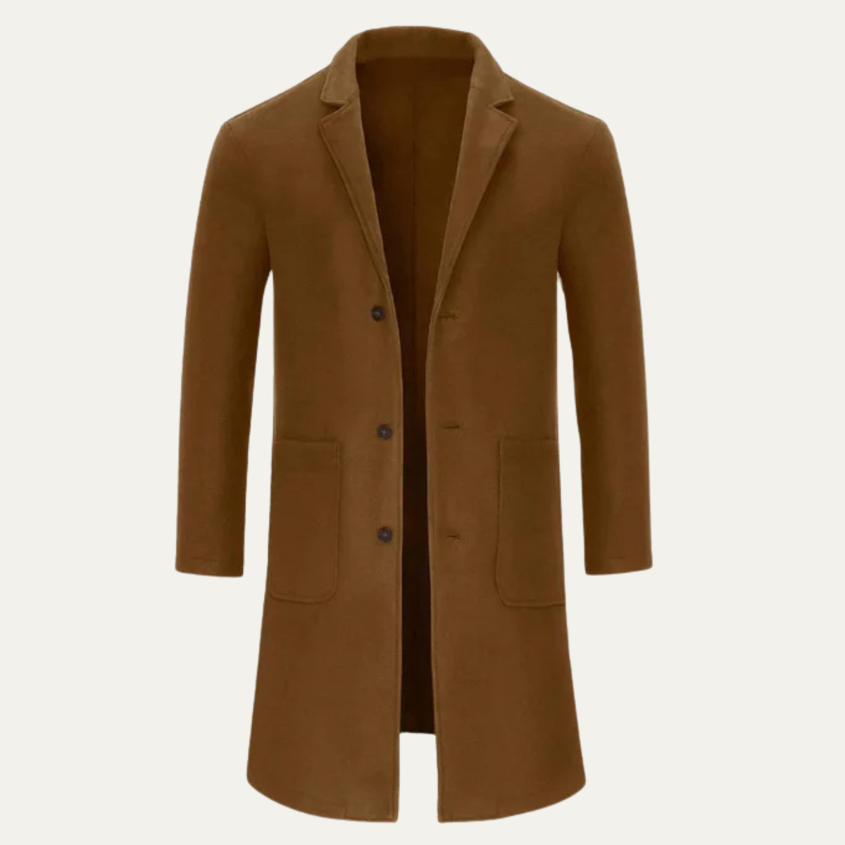 Richmond Men's Slim Fit Classic Winter Overcoat