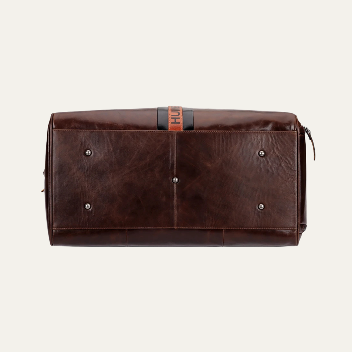 Men’s Large Weekend Leather Travel Duffle Bag