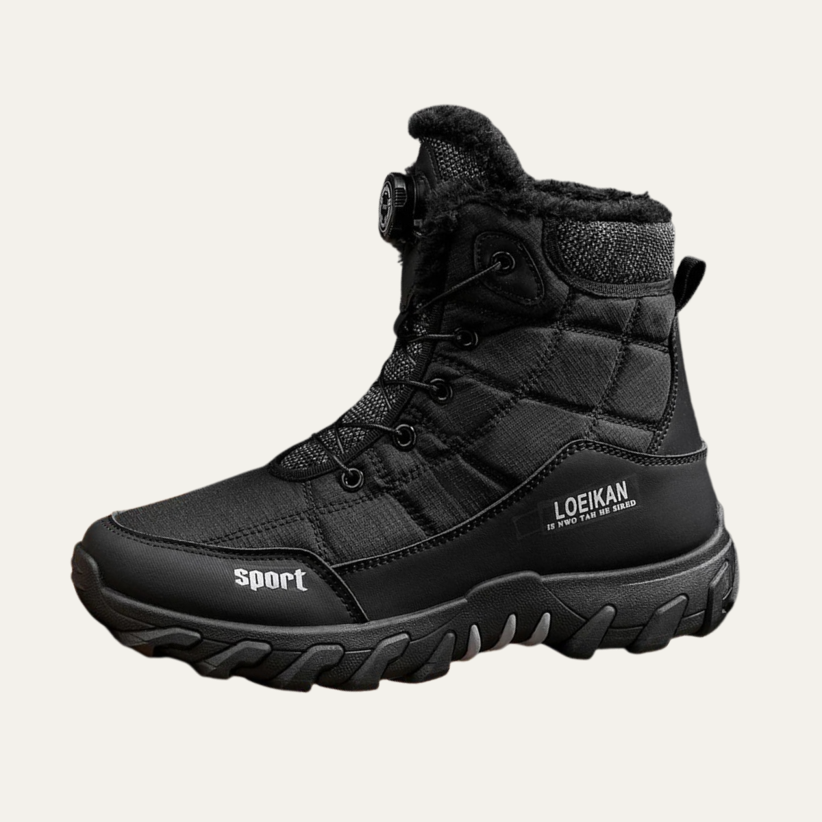 Northpark Men's Trendy Plush-Lined Winter Boots