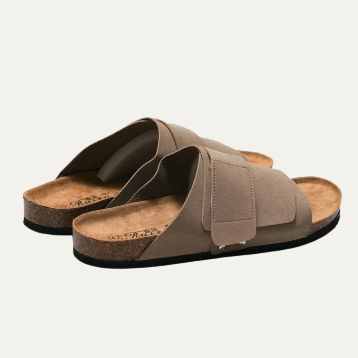 The Canterbury Men’s Cork Footbed Slide Sandals