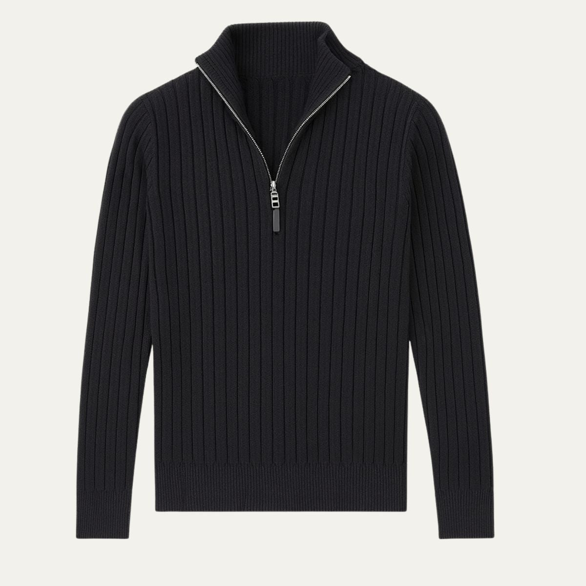 Quarter Zip Jumper for Men - Old Money