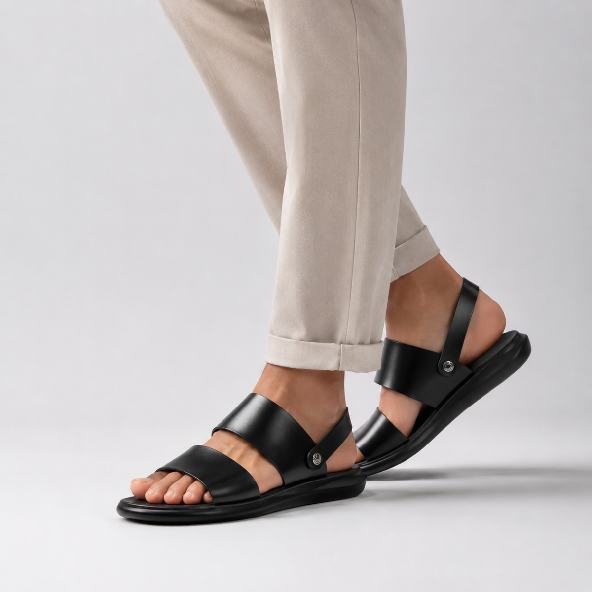 The Siracusa Men’s Summer Casual Strap Sandals