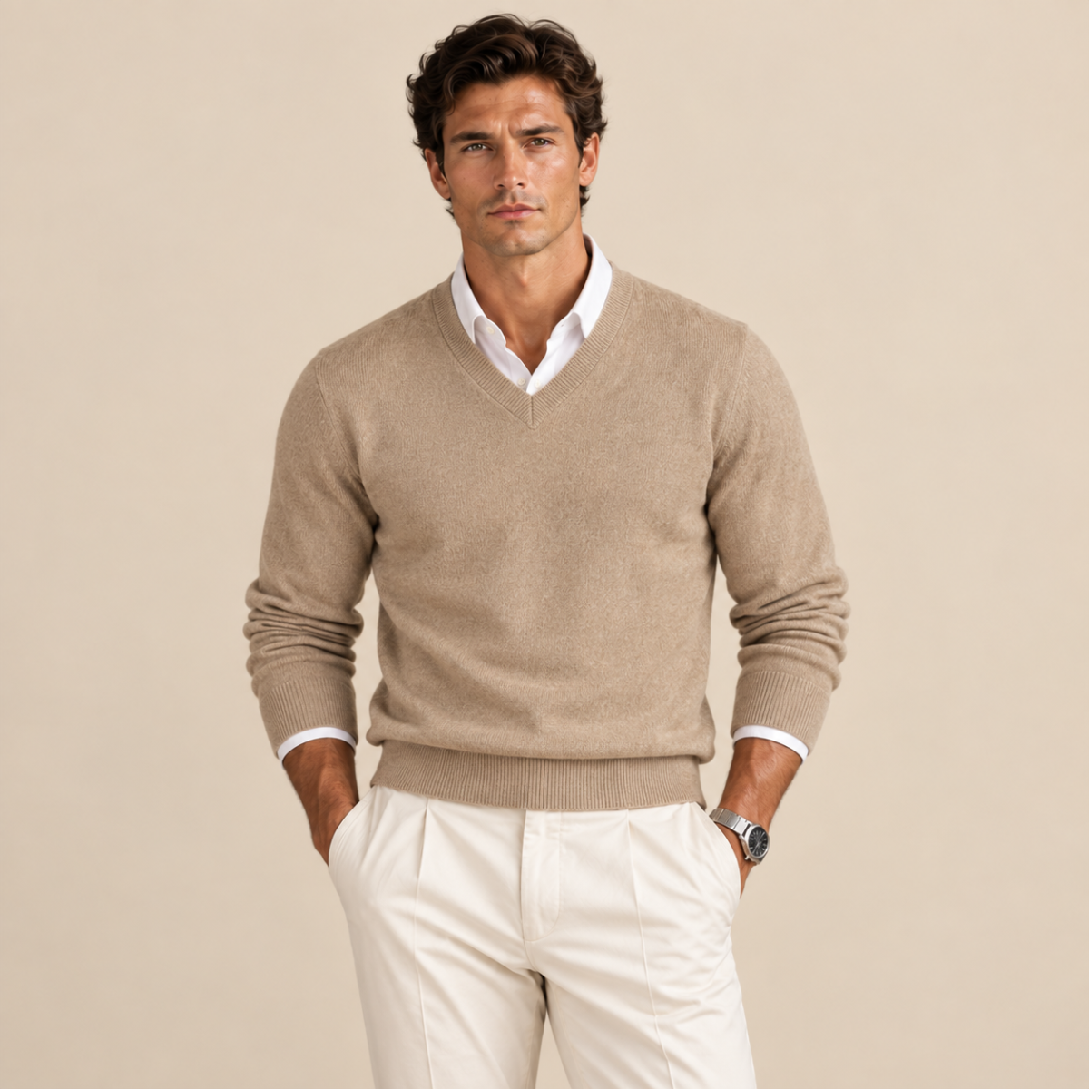 The Cleveland Cashmere Jumper for Men