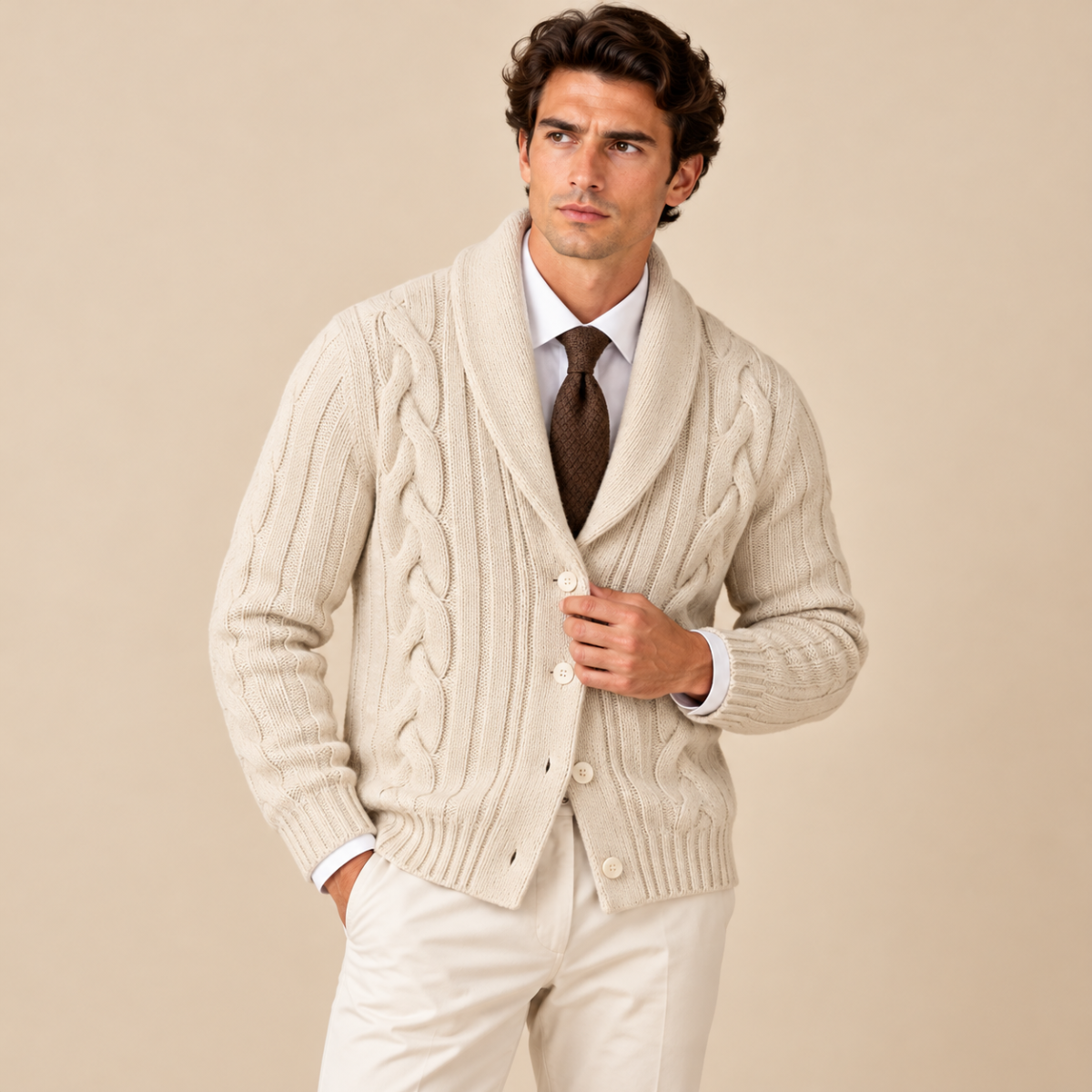Kensington Men's Knitted Cardigan