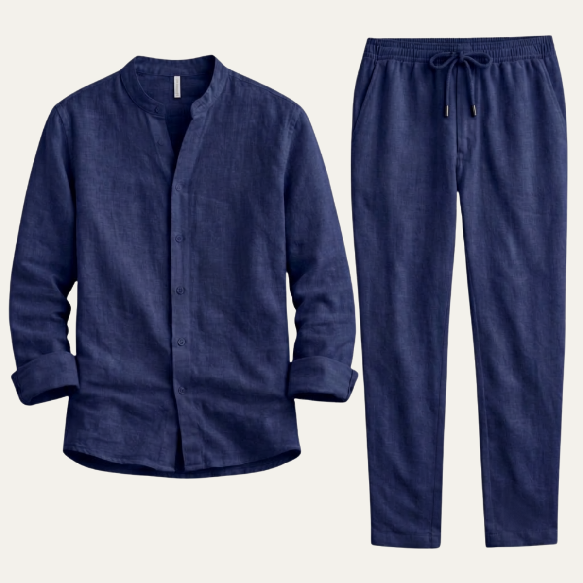 The Barolo Men’s Linen Shirt and Trousers Set – Trendy Two Piece Outfit