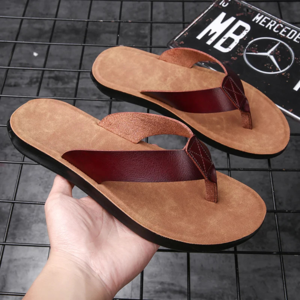 The Penzance Men’s Casual Flip Flop Sandals