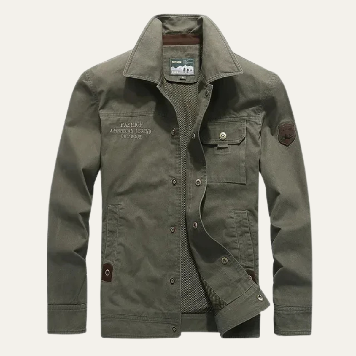 Men’s Lightweight Bomber Cargo Jacket