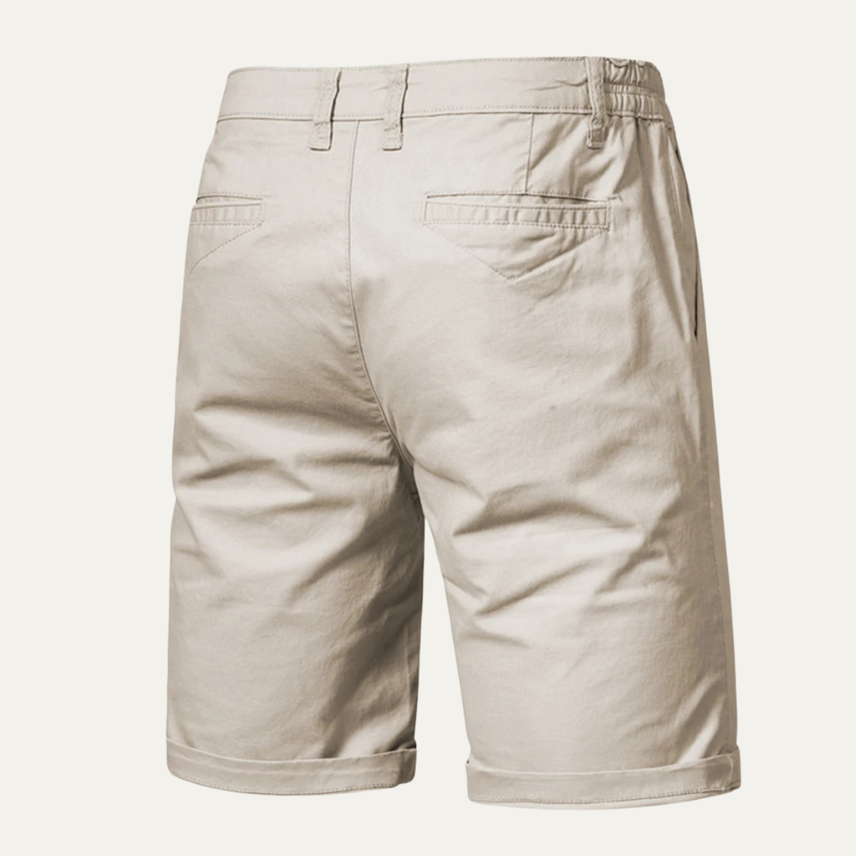 The Palermo Men’s Solid Colour Cotton Casual Chino Shorts