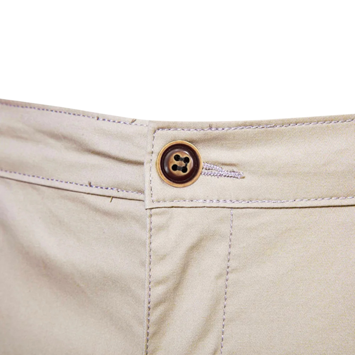 The Palermo Men’s Solid Colour Cotton Casual Chino Shorts