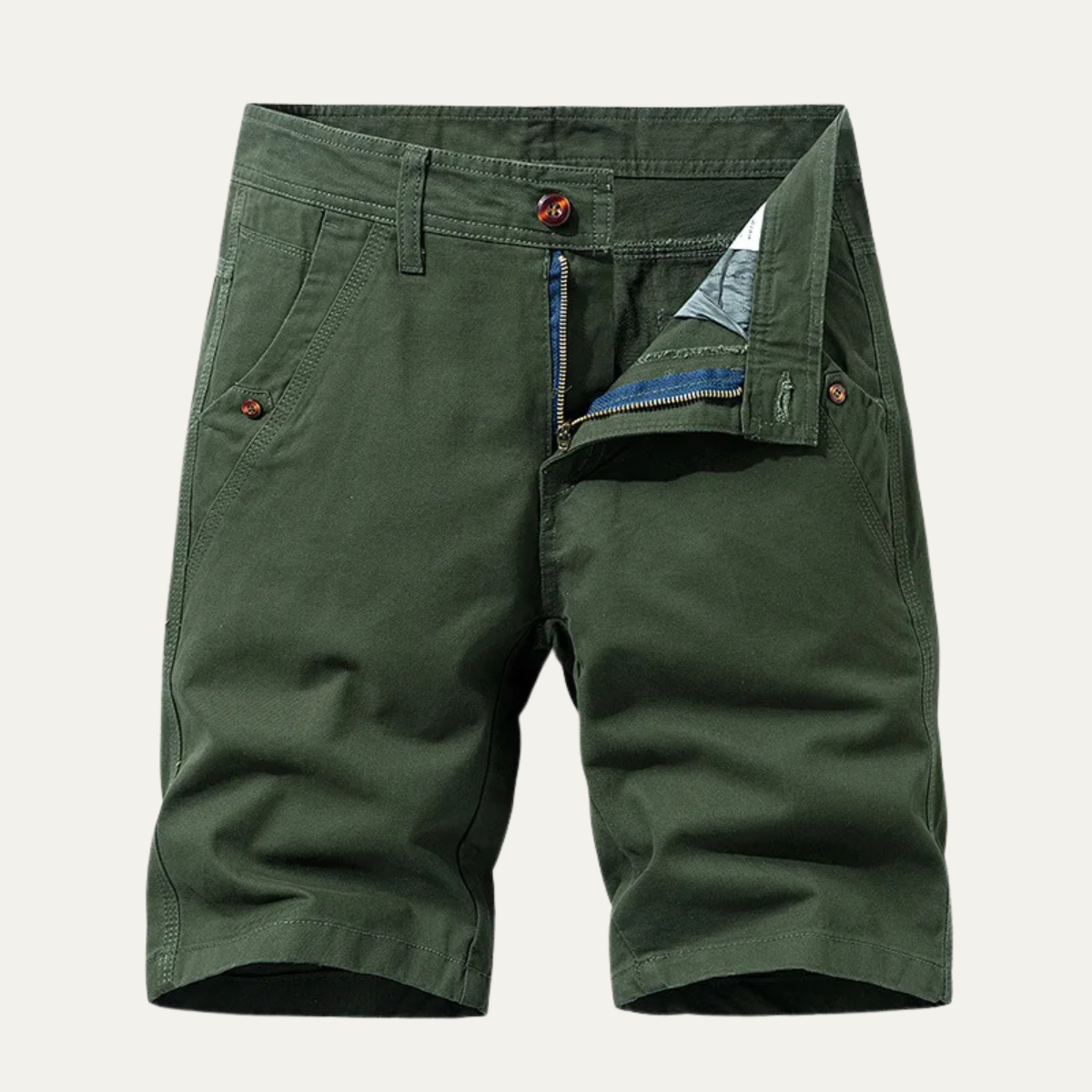 The Como Men’s Regular Fit Cotton Casual Shorts