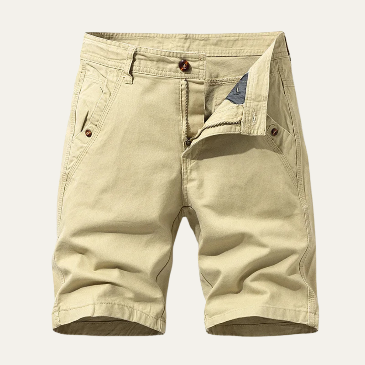 The Como Men’s Regular Fit Cotton Casual Shorts