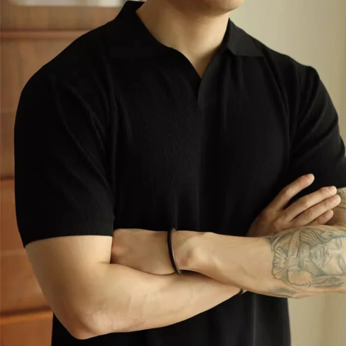 The Treviso Men’s Short Sleeve Polo Shirt