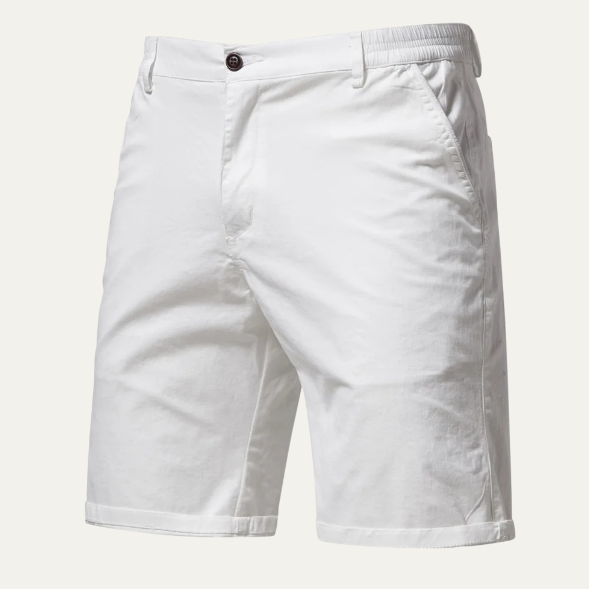 The Palermo Men’s Solid Colour Cotton Casual Chino Shorts