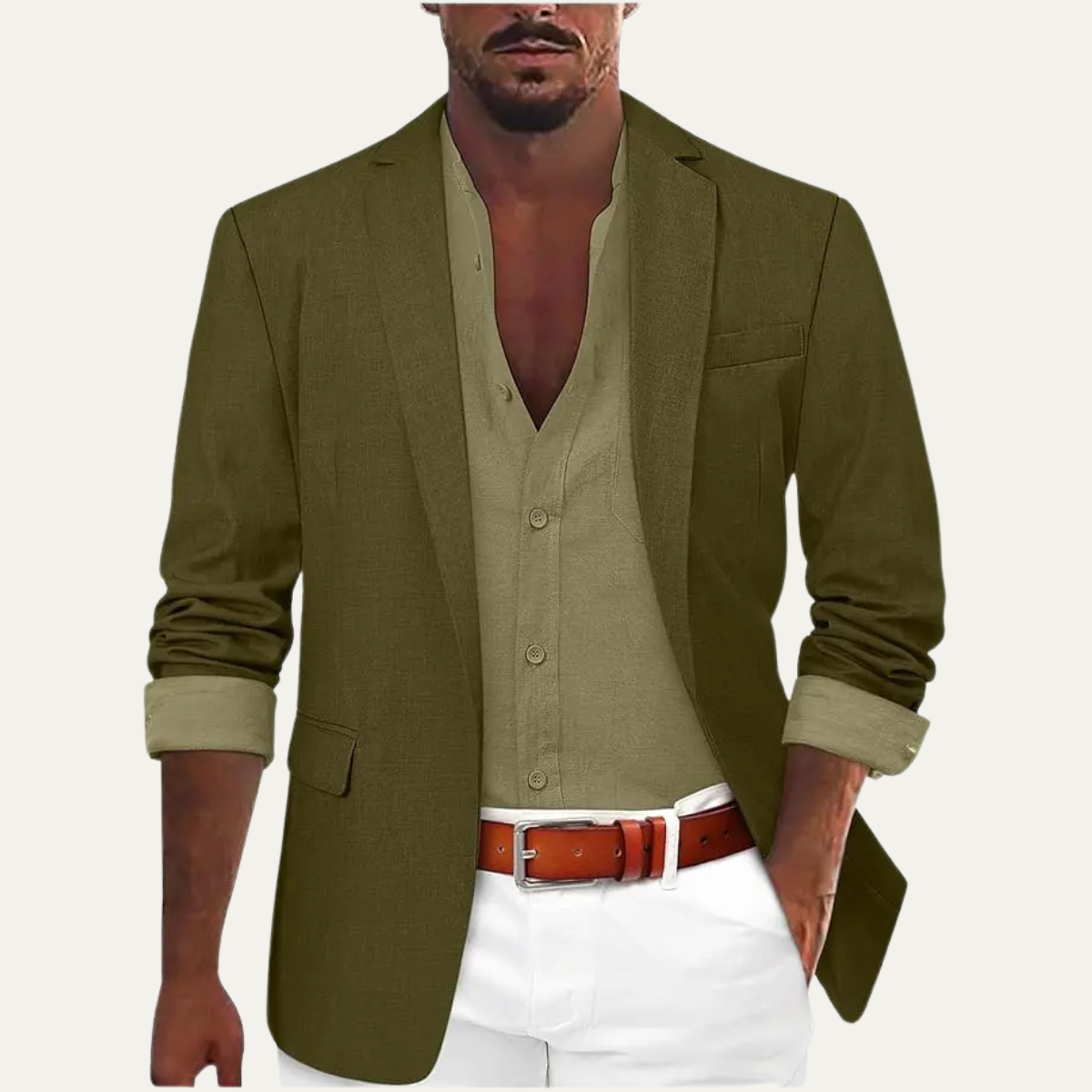 The Nantes Men’s Slim Fit  Casual Blazer Jacket